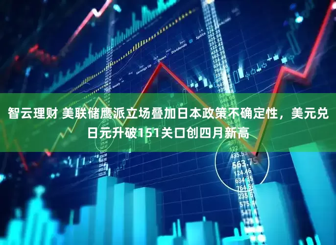 智云理财 美联储鹰派立场叠加日本政策不确定性，美元兑日元升破151关口创四月新高